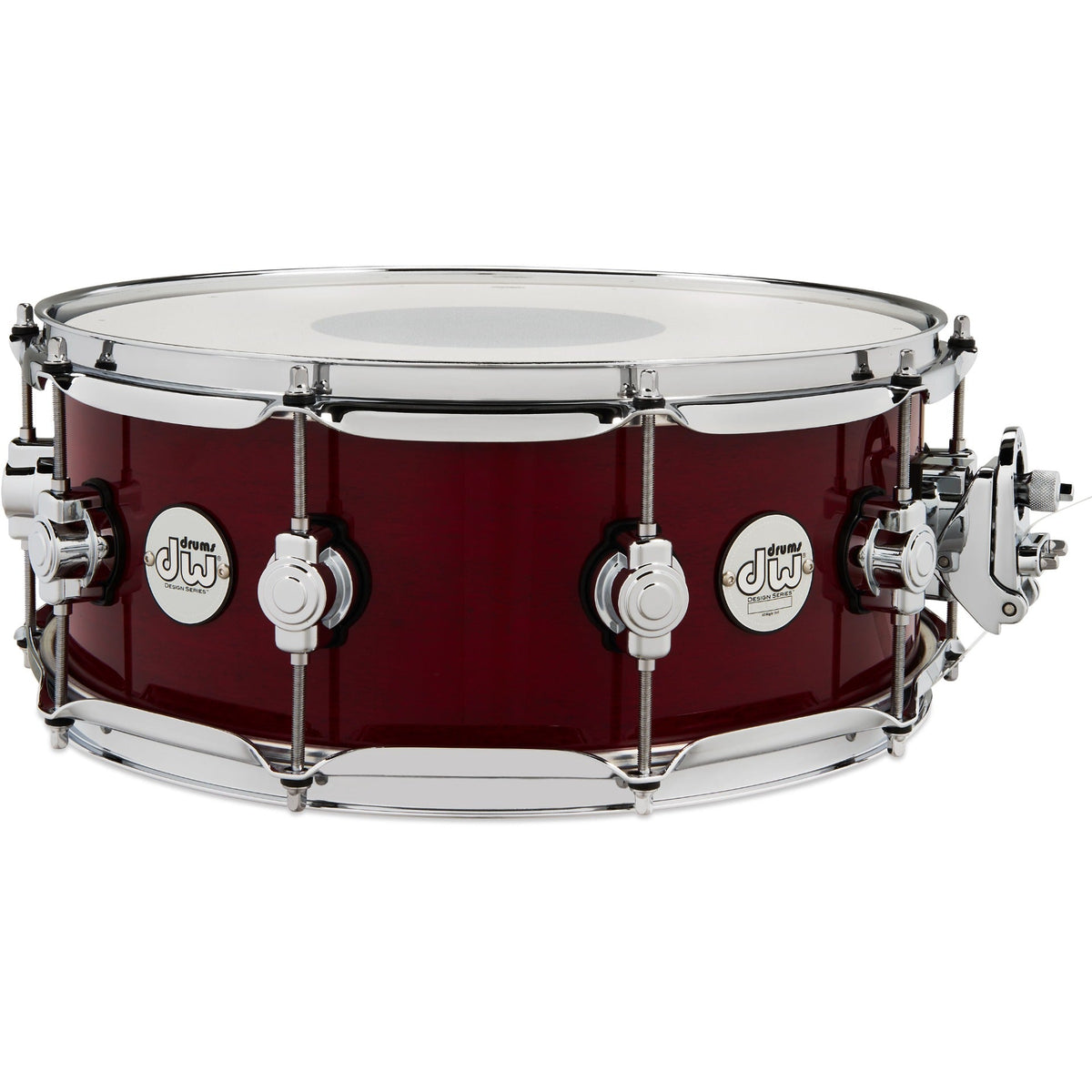 Drum Workshop DDLG5514SSCS DW Design Series Snare 5.5x14 in Cherry Stain