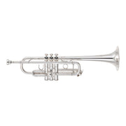 Yamaha YTR-9445NYS-YS-BR III Xeno Artist Professional C Trumpet - Silver-Plated