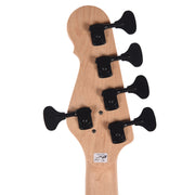 Dingwall SP1 Superbass 5-String Matte Ducati Pearl White w/Matte Pablo Pickguard - MUSICTONER