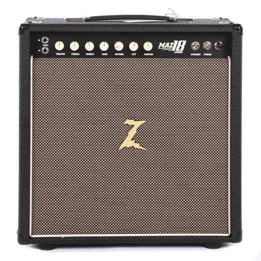 Dr. Z MAZ 18 Jr. MK.II Studio 1x12 Combo Black w/Tan Grill - MUSICTONER