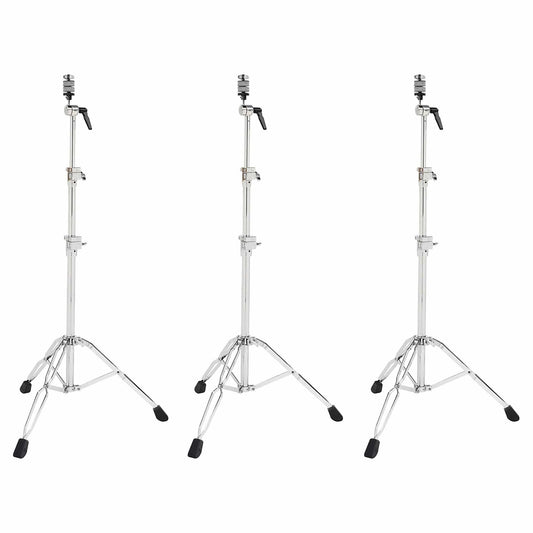 DW 5710 Straight Cymbal Stand (3 Pack Bundle) - MUSICTONER