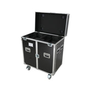 ProX XS-MH30WASHX2W for Two Moving Head Fixtures ATA Flight Style Road Case with Casters