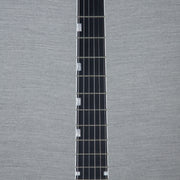 ESP M-II CTM FR Electric Guitar - Liquid Metal Silver/Blue Burst - #E3920242