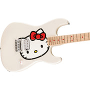 Squier Hello Kitty Stratocaster Electric Guitar - White