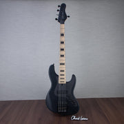 Brubaker USA Custom Steve Jenkins II JXB-5-String Electric Bass Guitar - Black Satin - #056