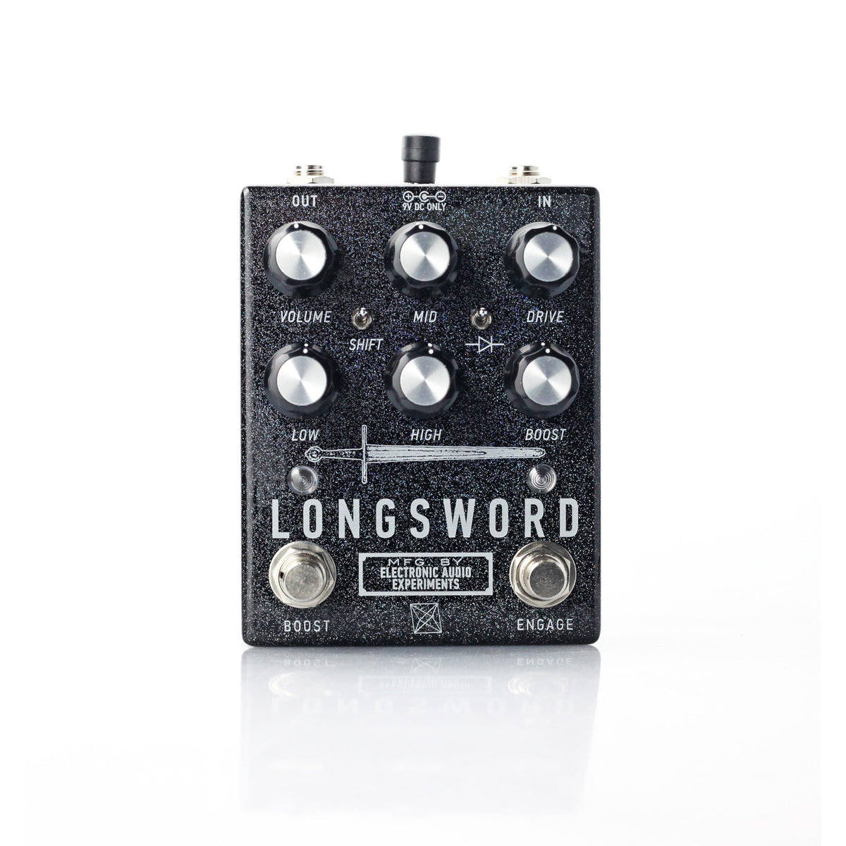 Electronic Audio Experiments Longsword Op-Amp Overdrive Guitar Effects Pedal