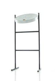 Jumbie Jam Steel Drum Kit with Floor Stand - Silver Pan