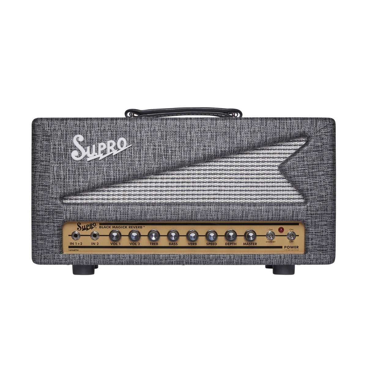 Supro 1636RTH Black Magick Reverb Guitar Amplifier Head