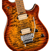 EVH Wolfgang Special QM Baked Maple Fingerboard Electric Guitar - Tiger Eye Glow