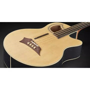 Warwick RockBass Alien Standard 4-String Acoustic Electric Bass Guitar - Natural Transparent Satin