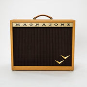 Magnatone Panoramic Stereo 2x10-Inch 24-Watt Tube Combo Guitar Amplifier - Camel