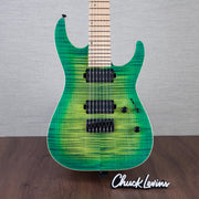 ESP USA M-7 HT Electric Guitar - Lime Burst - #US25104