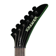 Kramer Dave Mustaine Vanguard Rust In Peace Electric Guitar - Alien Tech Green