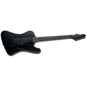ESP LTD Phoenix-7 Baritone Black Metal 7-String Electric Guitar - Black Satin