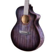 Breedlove Pursuit Exotic S Concert CE LTD Acoustic Electric Guitar - Blackberry