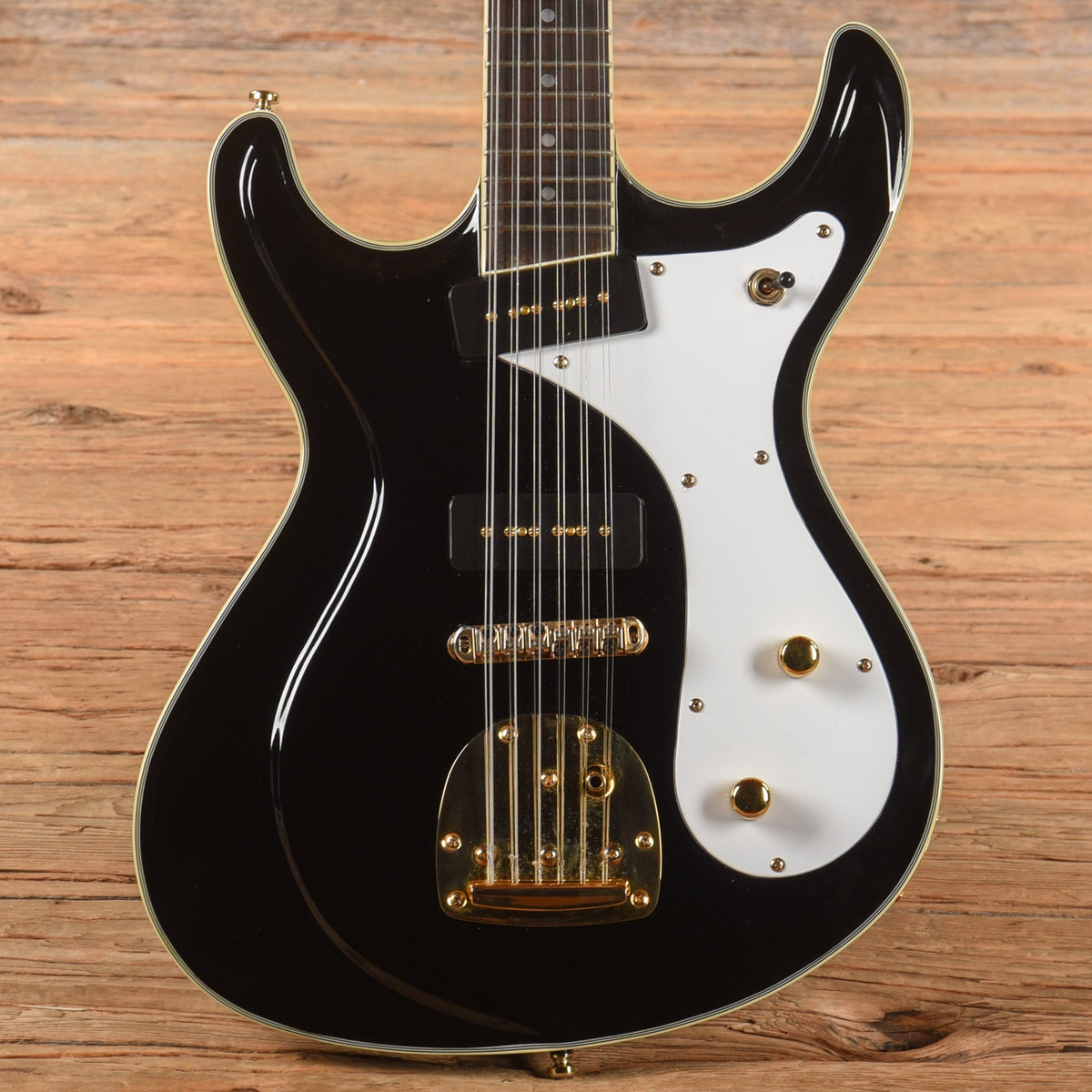 Eastwood Sidejack DLX 12 Black 2018 - MUSICTONER