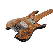 Ibanez Q Series QX527 7-String Electric Guitar - Antique Brown Stained