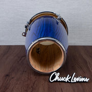 LP Galaxy Giovanni Junior Wood Conga Set with Stand - Blue Ash - CHUCKSCLUSIVE