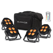 ADJ Mega Flat Hex L PAK4 Lighting Package