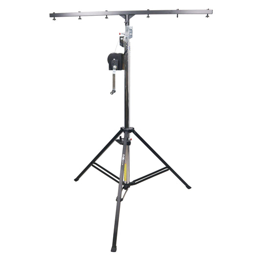 ProX XT-CRANK14FT-220 14-Foot Heavy-Duty Lighting Crank Stand with 220 lb Capacity and 5-Foot T-Bar