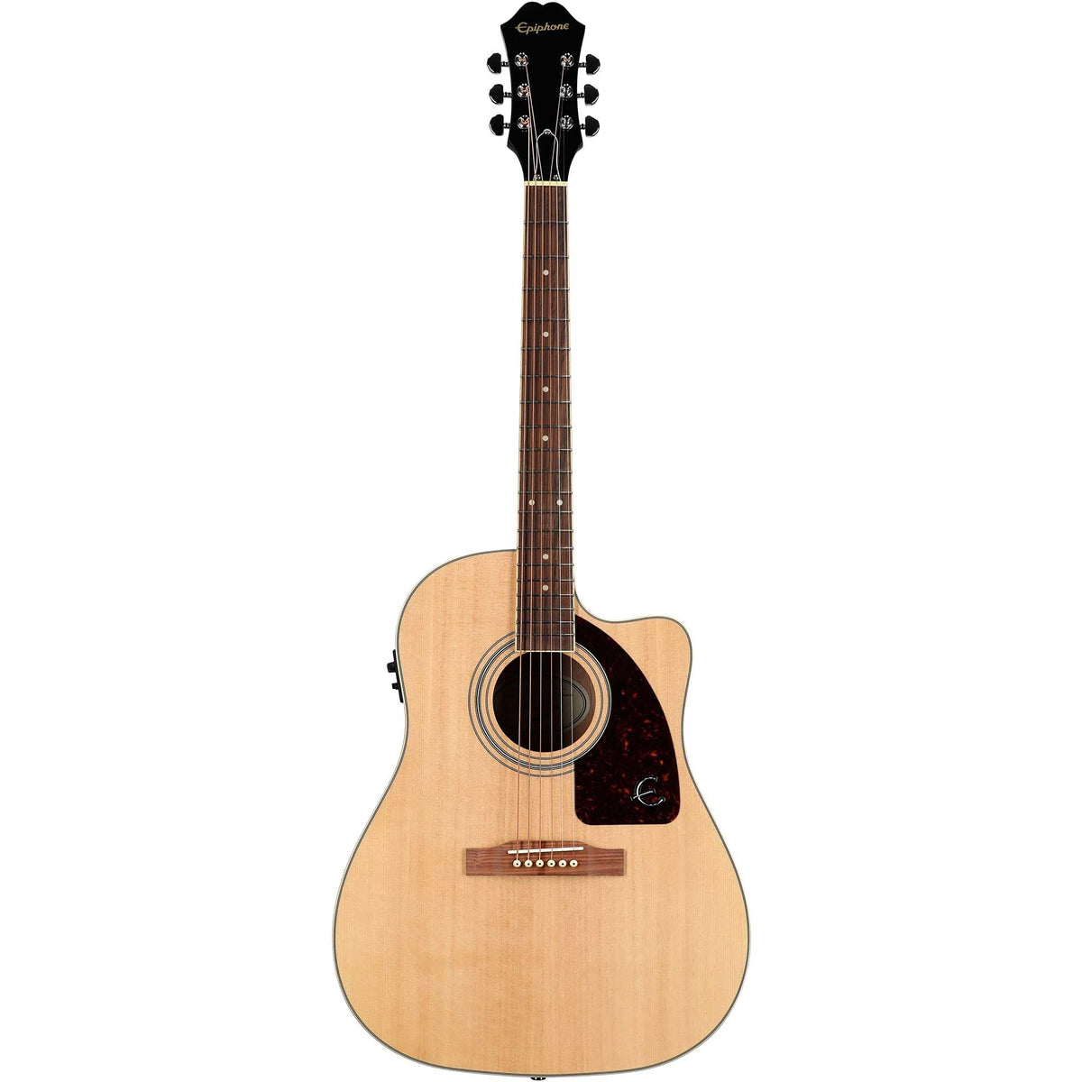 Epiphone AJ-220SCE Acoustic Electric Guitar, Natural