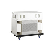 BASSBOSS Sublim8 Column PA Speaker wIth 18-inch Sub - White