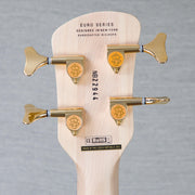 Spector Euro 4 LT Solid Korina Wings Electric Bass Guitar - Natural Satin - CHUCKSCLUSIVE - #NB22944