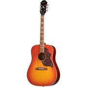Epiphone Hummingbird Studio Acoustic Electric Guitar, Faded Cherry