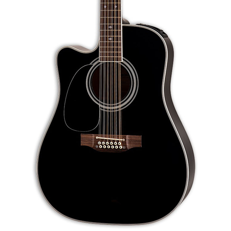 Takamine Legacy 12-String Acoustic Electric Guitar - Black