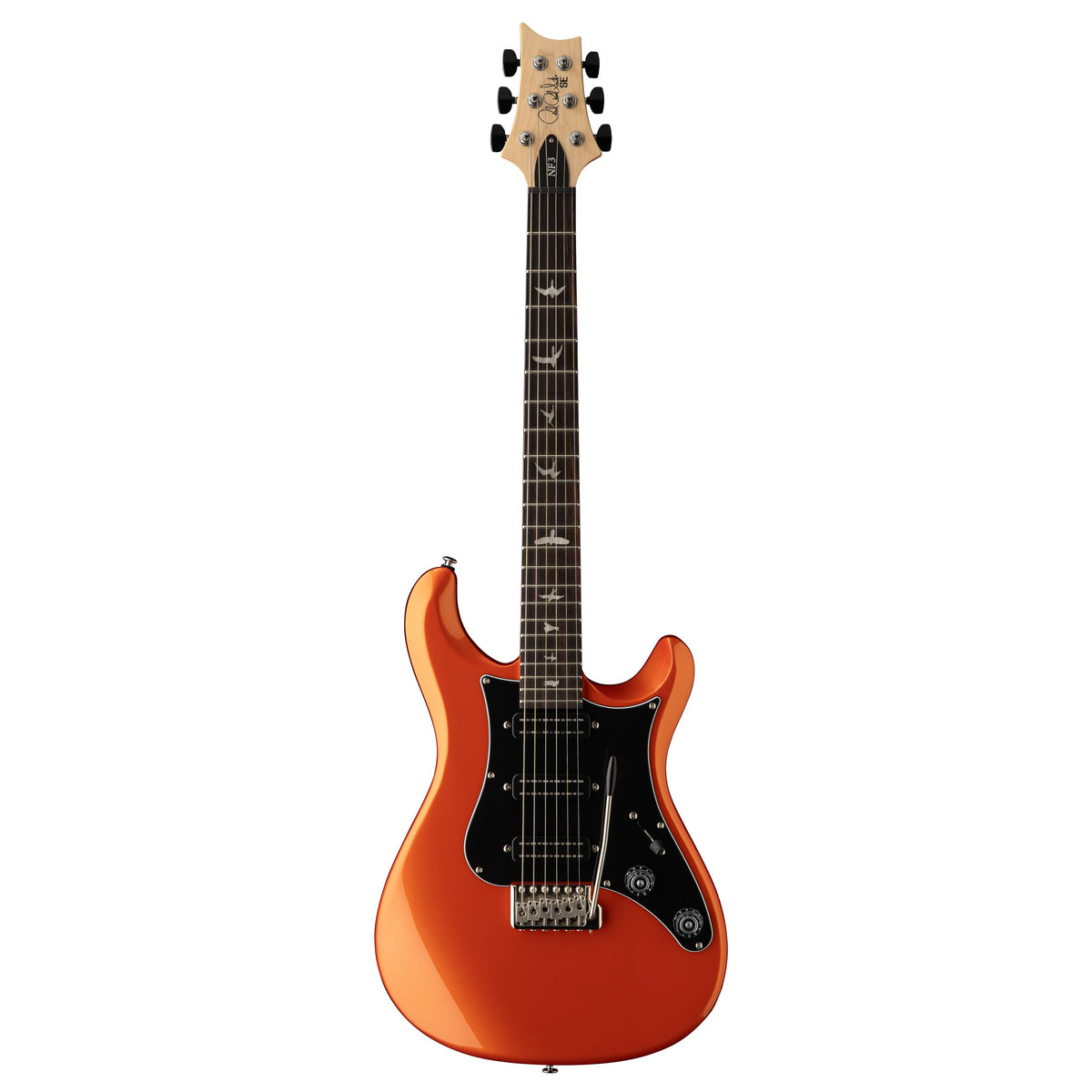 PRS SE NF3 Electric Guitar, Rosewood Fingerboard - Metallic Orange
