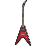 Epiphone Dave Mustaine Flying V Prophecy Electric Guitar - Aged Dark Red Burst