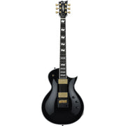 ESP E-II Eclipse Full Thickness Evertune Electric Guitar, Black w/ Case
