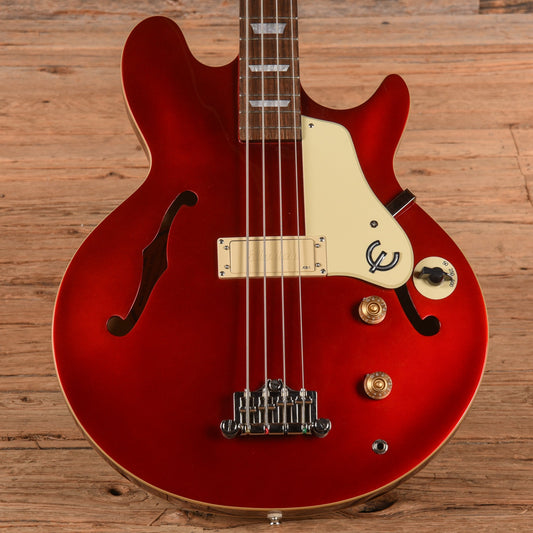 Epiphone Jack Casady Bass Sparkling Burgundy 2022 - MUSICTONER