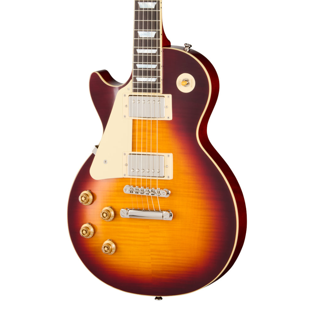 Epiphone Inspired by Gibson Custom 1959 Les Paul Standard Reissue LEFTY Deep Cherry Sunburst - MUSICTONER