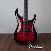 ESP USA Horizon-II QM Electric Guitar - Black Cherry Sunburst - #US25055