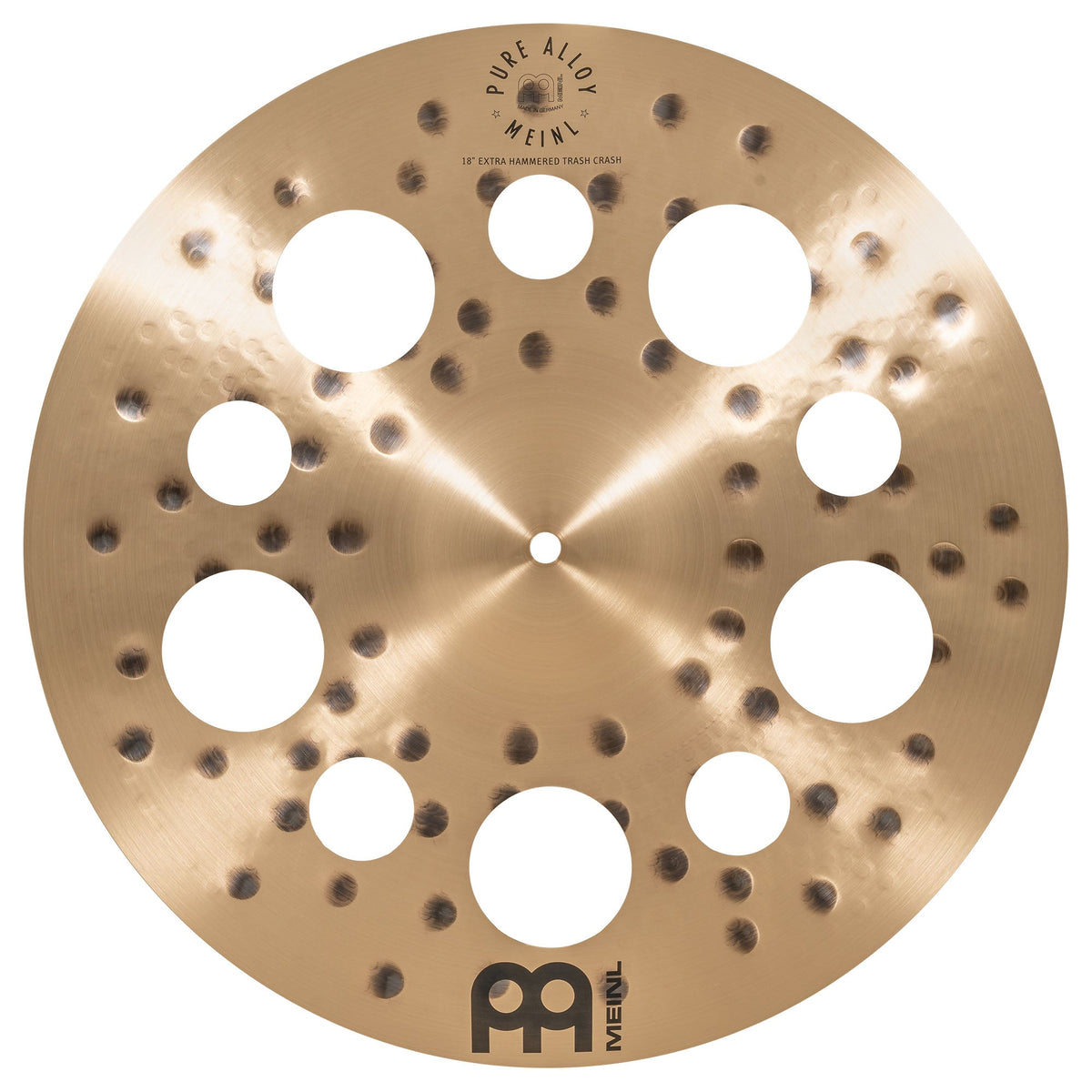 Meinl 18-Inch Pure Alloy Extra Hammered Trash Crash Cymbal