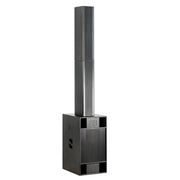 BASSBOSS Sublim8 Column PA Speaker wIth 18-inch Sub -Black