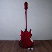 Gibson Custom Shop 1964 SG Standard Reissue Maestro Vibrola Electric Guitar, Gold Hardware - Watermelon King - CHUCKSCLUSIVE - #601384