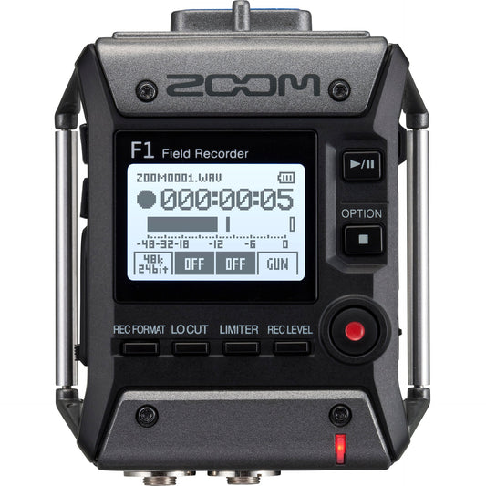 Zoom F1 Field Recorder Shotgun Package