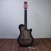 Godin MultiAc Grand Concert SA Nylon String Acoustic-Electric Guitar - Trans Black - CHUCKSCLUSIVE - #26317985