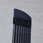 Legator Ghost Super Shred Multiscale 8-String Electric Guitar - Satin Black Flame - #IM25060325