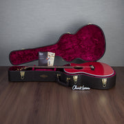 Taylor Limited Edition 414ce Rosewood/Sitka Spruce Acoustic Electric Guitar - Trans Red Top - #1206083127