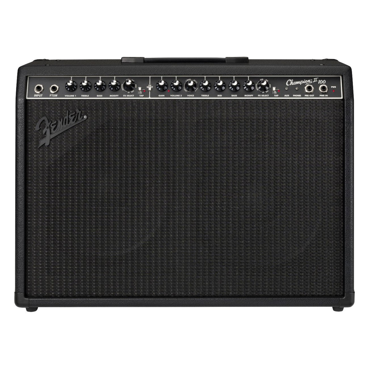 Fender Champion II 100 Blackout 100-Watt 2x12-inch Combo Guitar Amplifier