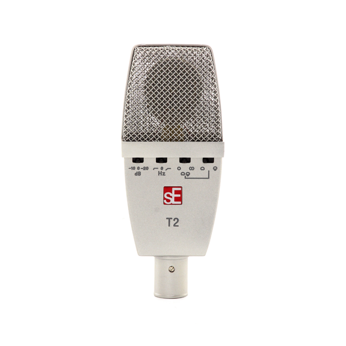 sE Electronics T2 Multi-Pattern Large Diaphragm Condenser Microphone with Titanium Capsules