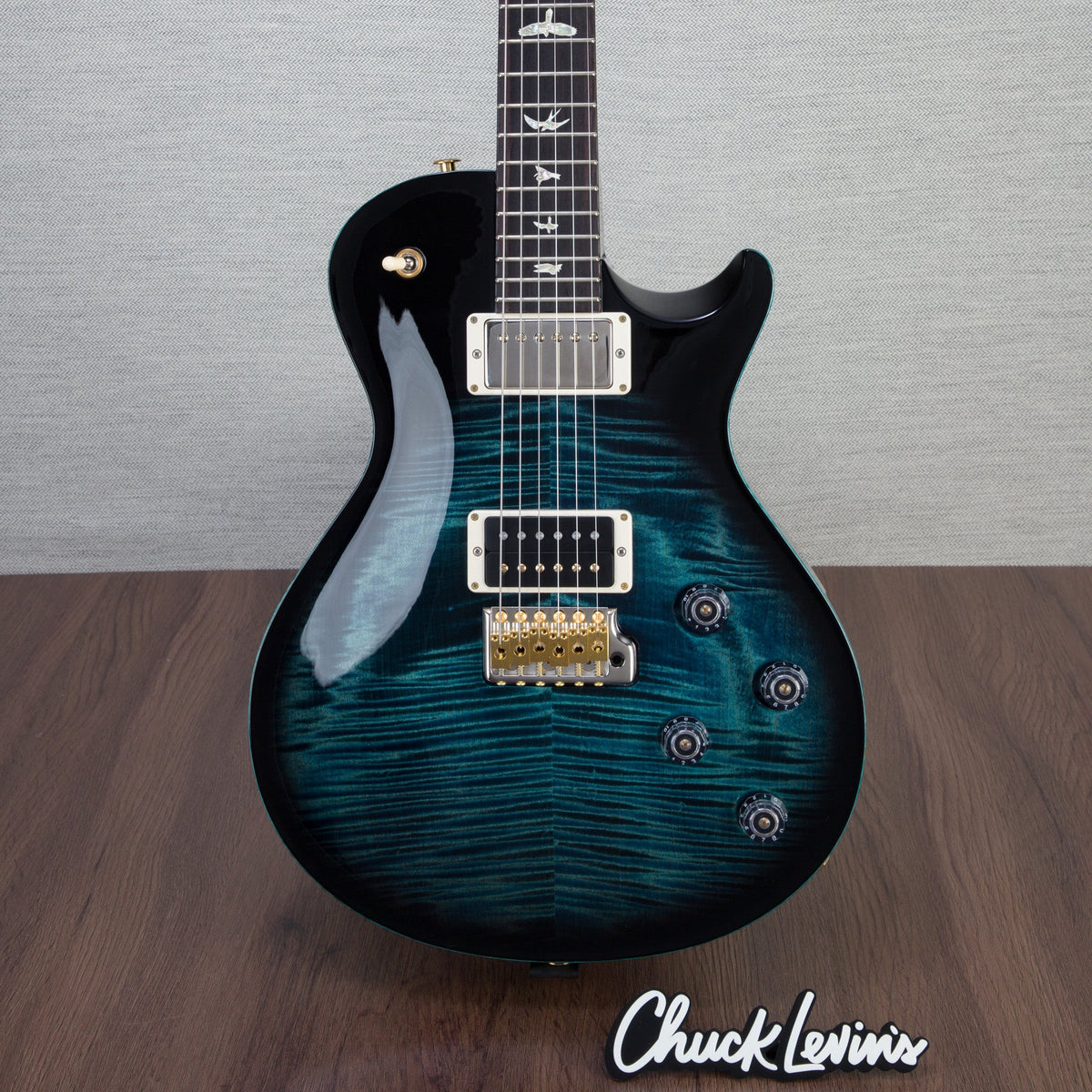 PRS Mark Tremonti Signature Single Cutaway 10-Top Electric Guitar - Cobalt Smokeburst - #230362356 - 2023