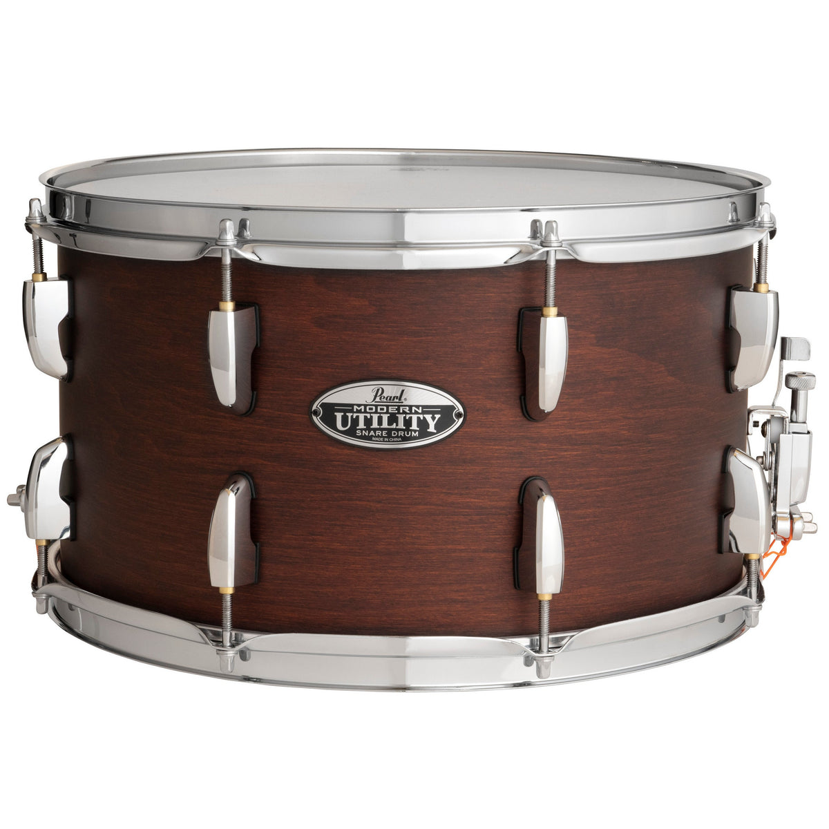 Pearl 8 x 14-Inch Modern Utility Maple Snare Drum - Satin Brown