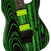 Charvel Pro-Mod San Dimas® Style 1 HH FR E Ash, Ebony Fingerboard - Green Glow