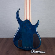 Sire M7-6 Left-Handed 6-String Bass Guitar - Transparent Blue