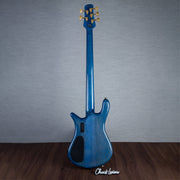 Spector Euro 5 LT 5-String Bass Guitar - Exotic Poplar Burl Blue Fade - CHUCKSCLUSIVE - #]C121SN 21050
