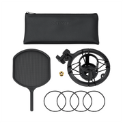 Yamaha YCM705 B Condenser Microphone with Shock Mount and Pop Filter - Black